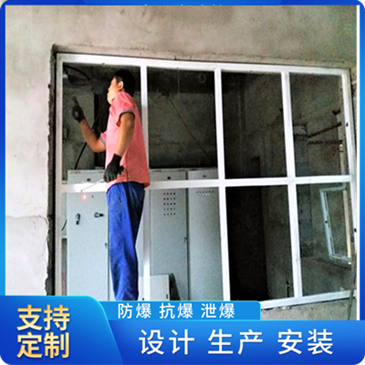 精河抗爆间室防爆窗