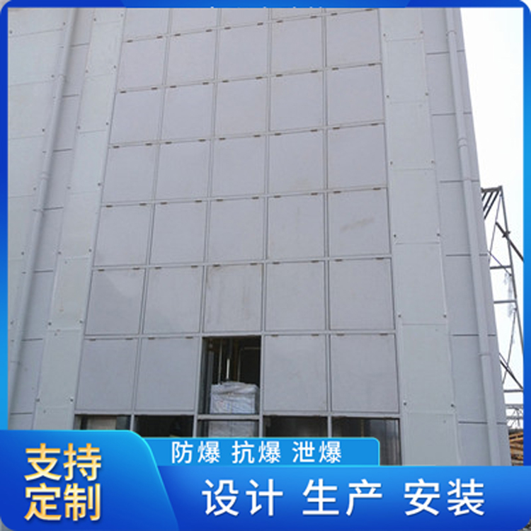 精河铝制可拆卸泄爆墙